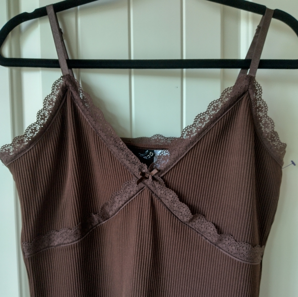 Brown Mini-Dress